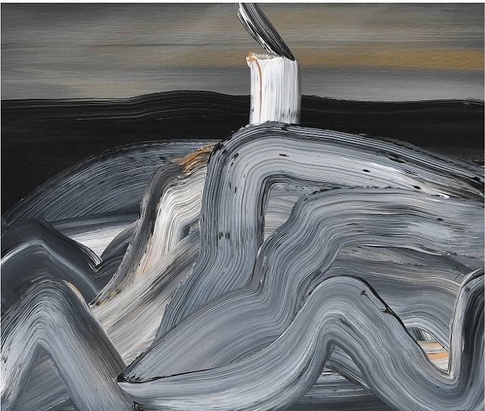 천개(天開)의 빛, 2017, Acrylic on canvas, 73×61cm